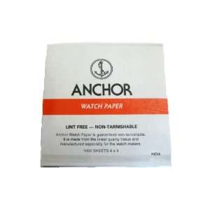  Anchor 4x4 Lint Free Non tarnishable Watch Paper 1000 Pcs 