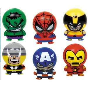  Marvel Heroes Buildables   Series 1   Set of 6 Everything 
