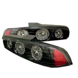  Acura Integra 94 01 2Dr LED Tail Lights   Black 
