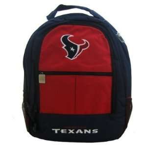  Houston Texans Deluxe Backpack   NFL Football Sports 