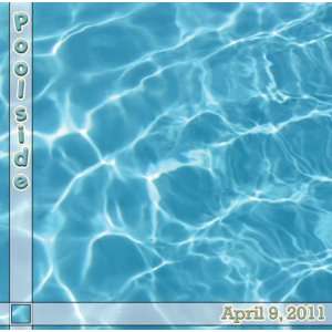 Custom Pool Water 12 x 12 Paper