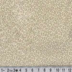  54 Wide Twill Cheetah Tan Fabric By The Yard Arts 