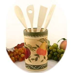 Tuscan Collection Deluxe Hand Painted Kitchen Tool Set 