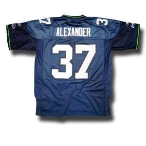 Sean Alexander Repli thentic NFL Stitched on Name and Number EQT 