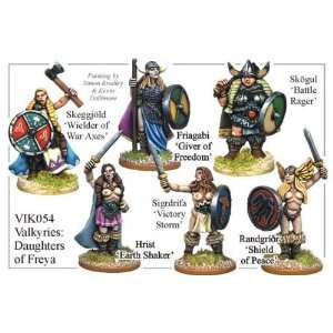   28mm Historicals   Vikings Valkyries Daughters Of Freya Toys & Games