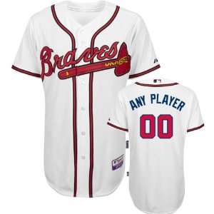  Atlanta Braves Customized Authentic Home Cool Base On 
