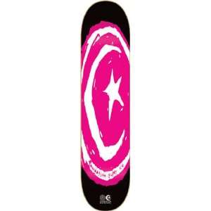 Foundation Og Star/Moon Pink Skateboard Deck   7.75 