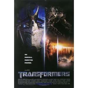 Transformers Reg (Spanish) Double Sided 27x40 Original Movie Poster 