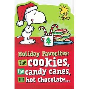    Cookies, Candy Canes, Hot Chocolate
