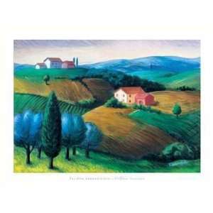  Colline Toscane Poster Print