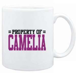  Mug White  Property of Camelia  Female Names