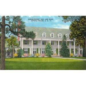  FOREST INN AND CLUB, Myrtle Beach, S.C. 7, (LINEN), Florence News 