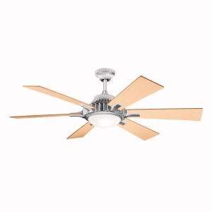   Valkyrie Collection Brushed Aluminum Finish 52 Inch Valkyrie Fan Home