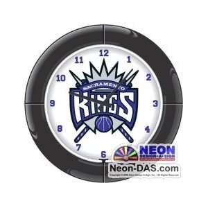  Sacramento Kings Neon Clock
