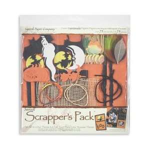  Scrappers Pack Theme Kit Fall/Halloween Arts, Crafts & Sewing