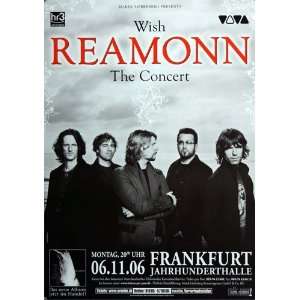  Reamonn   Wish 2006   CONCERT   POSTER from GERMANY