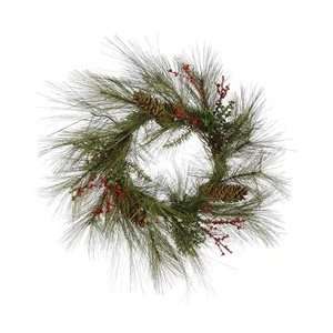  24 Jack Mix Pine/Berry Wreath Arts, Crafts & Sewing
