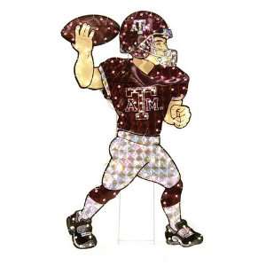  Texas A&M Aggies NCAA Light Up Animated Player Lawn 
