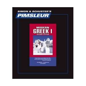  PIMSLEUR Greek Language CD Lessons Modern Greek 1 2nd Ed 