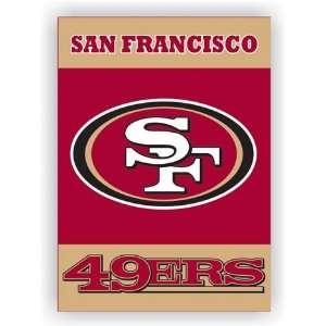    San Francisco 49ers 28x40 Double Sided Banner
