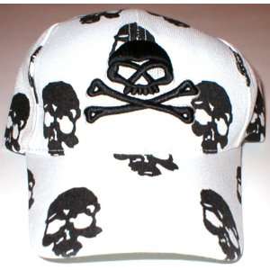  Skull and Crossbones   SO COOL  Baseball Cap Hat New 