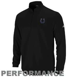 adidas Indianapolis Colts Black Golf Pullover Quarter Zip 