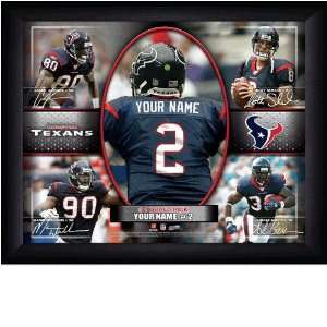  Houston Texans Personalized Action Collage Print Sports 
