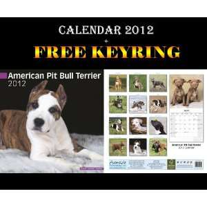  American PIT Bull Terrier Dogs Calendar 2012 + Free 