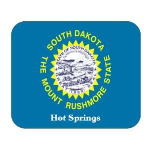  US State Flag   Hot Springs, South Dakota (SD) Mouse Pad 