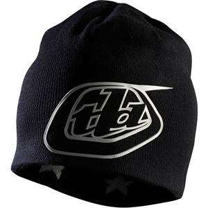  Troy Lee Designs Logo Beanie   One size fits most/Black 