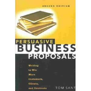   Proposals **ISBN 9780814471531** Tom Sant