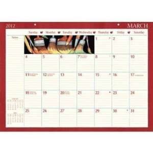    Schoolhouse by Susan Winget 2012 Desk Pad Calendar