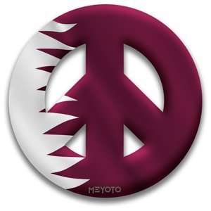  Peace Symbol Window Cling of Qatar Patio, Lawn & Garden