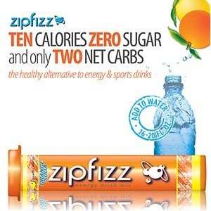  Zipfizz Orange Soda Healthy Energy Drink Mix, Orange Soda 