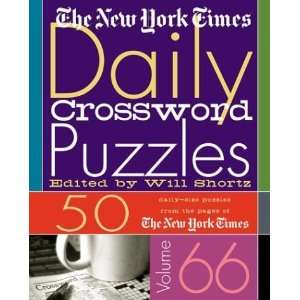  York Times Daily Crossword Puzzles Volume 66 50 Daily Size Puzzles 