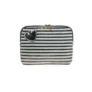  Juicy Couture Velour Sequin Stripe Laptop Bag