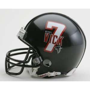  Michael Vick Atlanta Falcons Replica Riddell Mini Helmet 