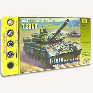 Assembly Model Russian Tank T 80BV [Assembly model. The 