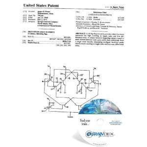    NEW Patent CD for HIGH SPEED LOGIC ELEMENT 