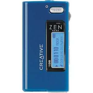  Creative Zen Nano 1 GB  Player Blue  Players & Accessories