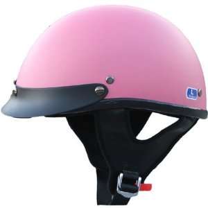   Beanie Helmet Fiber Glass DOT Matt Pink size Xlarge