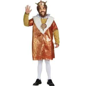 Lets Party By Rubies Costumes Burger King Deluxe Adult Costume / Red 