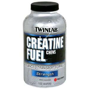  Twinlab Creatine Fuel Chews, Fruit Punch, 100 Count 