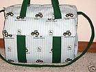 John Deere handmade EMIJANE Diaper Bag w/changing pad