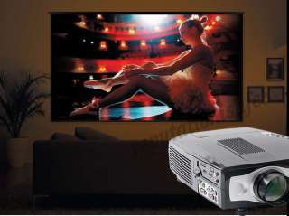   Home Theater LCD HD TV 1080P Projector HDMI DVD Video PS3 WII US STOCK