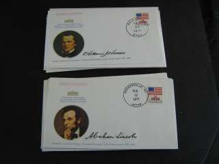 US PRESIDENT COVER COLLECTION (#1414) ALL PICTURED, MIXED CONDITIONS