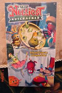 The Nuttiest Nutcracker Vhs Video NEW SHRINKWRAP GIFT TRUSTED SELLER 