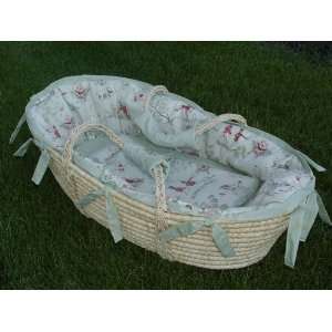  Over the Moon Moses Basket Baby