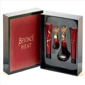 Beyonce Heat For Women By Coty  34Sp/ 25Bl/ 25Sg/ .8Sp Set