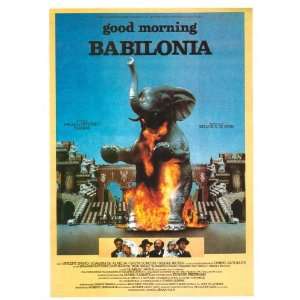  Good Morning, Babylon Poster Movie Italian 27x40